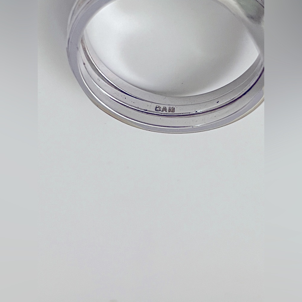 2pcs Elegant Silver Women's Ring 9 - image 7